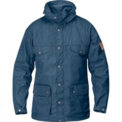 Chaquetas Fjallraven Greenland Hombre - Azules - Chile WPS398042